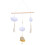 Exquisite Boho Rainbow Crib Mobile, Handcrafted For Decor And Development 5