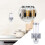 Wall Mount Dry Food Dispenser Kitchen Storage With Small Cups Single Silver 2
