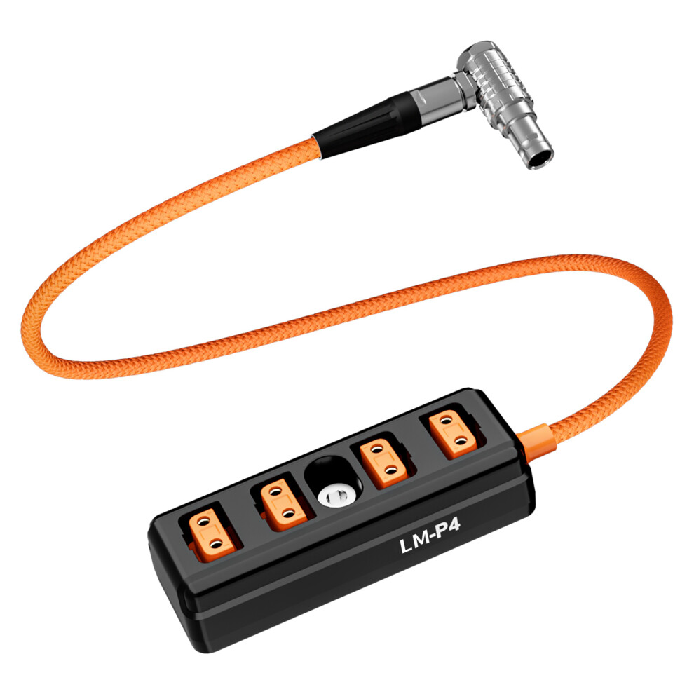 Stromkabel-Splitter, 2-Poliger Lemo-Stecker Auf 4 7443665522945