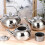 Ergonomic Handle Stainless Steel Teapot Comfortable Grip For-L 4