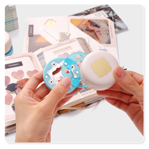 Creative Magnetic Paper Embosser Multifunctional Paper Hole-3 1