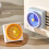 Multipurpose Kitchen Cooking Timer Strong Magnetic Back-Purple 7