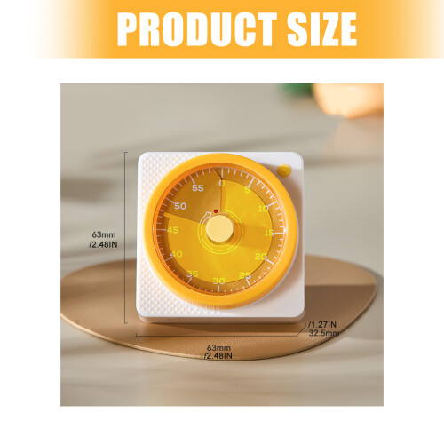 Multipurpose Kitchen Cooking Timer Strong Magnetic Back-Purple 2