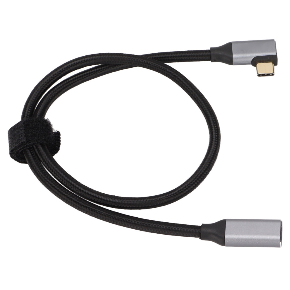 4K 100W Pd Usb-C Extension Cord 50Cm 90 Right Angle Gen 2 Male To Female 4901376490821