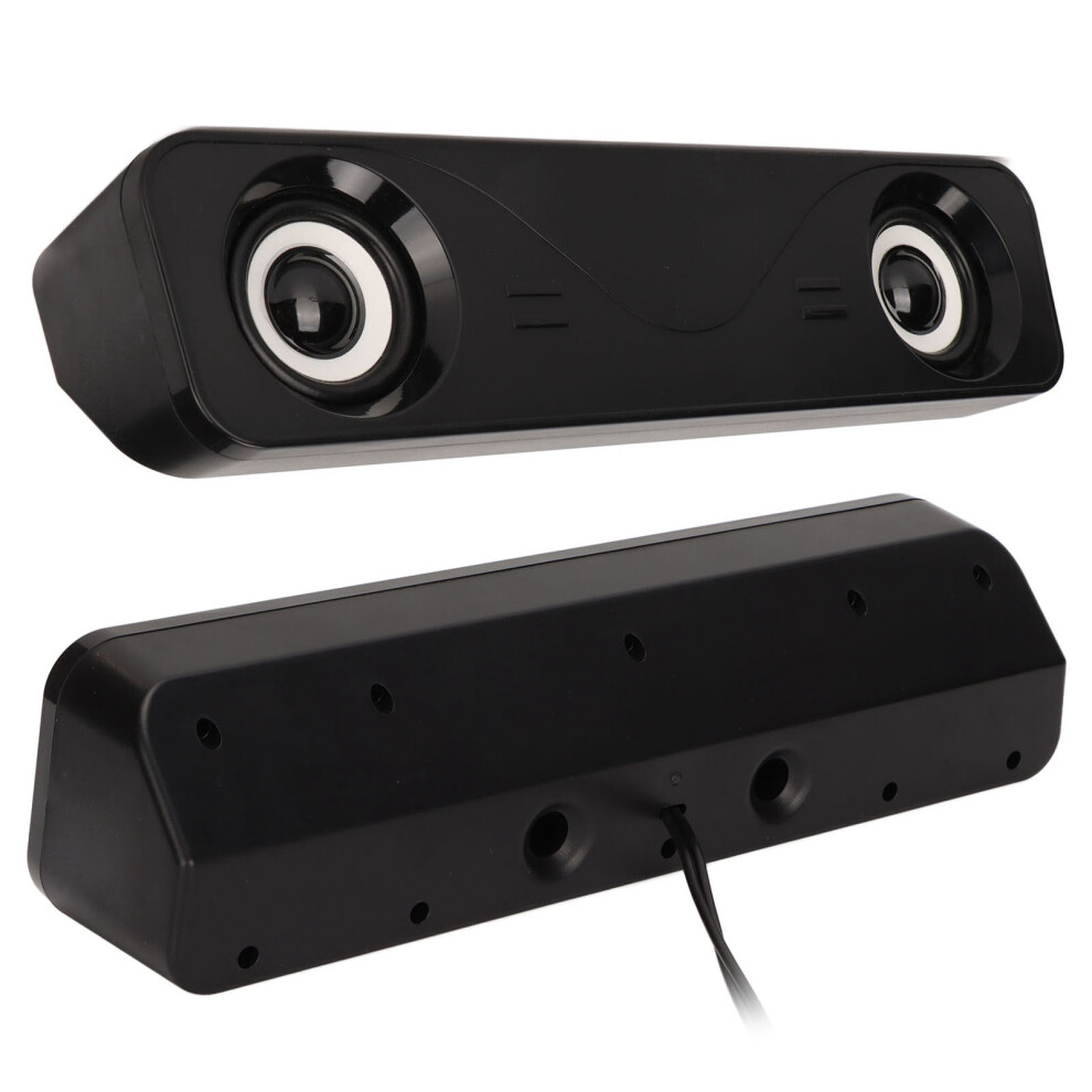 Usb Portable Stereo Desktop Speakers 2X3w Y1 Black 4321376616692