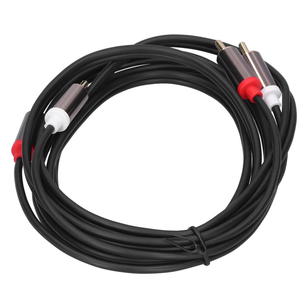 Rca Audio Cable 2Rca Male To 2Rca Male 2M/6.6Ft Plated For Tv & Amplifier Gold 8721378753085