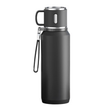 High Capacity Nonrust Steel Vacuum Insulated-800ml Black