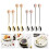 Stainless Steel Spoon Flower Shape Handle Design for Ice-Silver 3