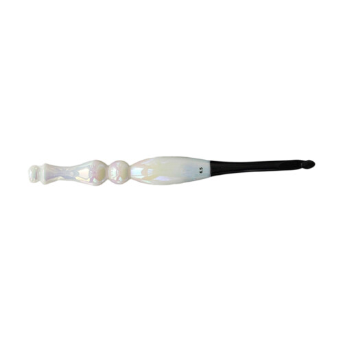 Haaknaaldenset Acrylmaterialen Ergonomisch Groot handvat-6,5 mm