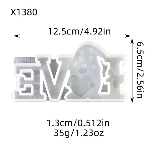Easy Releases wiederverwendbare Silikonform zum Basteln von 2
