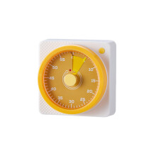 Handmatig aftellen Wekker Magnetische digitale timer-Geel