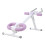 Living And Home Foldable and Adjustable Ab Workout Machine with LED Display 1