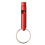 Light metal whistle for emergencies and pet training (red) 1