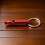 Light metal whistle for emergencies and pet training (red) 2
