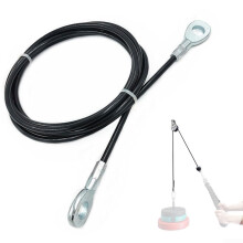 5mm Steel Wire Rope Replacement Cable For Gym Cable Machines 2.5m Length For Home Workout Equipment