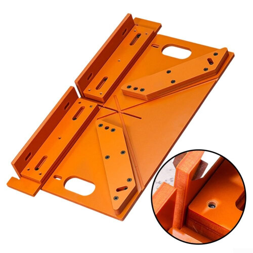 Table Saw Bottom Plate Frame Decorative Thread Cutting Guide Tool 45 Degree For Installing Door Frame Decorative Lines 1
