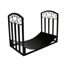 Firewood Rack Outdoor Indoor HeavyDuty Timber Holder Wood Stove Firewood Storage Fireplace Tool Holder