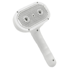 Dampf Pet Comb MultiUse Cat Dog Brush with Builtin Sprayer, Comfort Grip