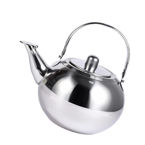 Ergonomic Handle Stainless Steel Teapot Comfortable Grip For-L
