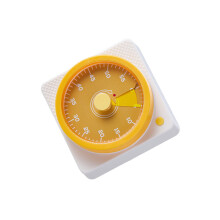 Strong Magnetic Kitchen Cooking Timer Mechanical Manual-Yellow