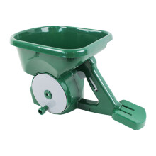 Portable Manual Crank Spreaders Adjustable For Salt Fertilizers