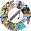 Electric dog whistle, USB charging, 2 volume handheld flashlight, 500mAh, for general use. 4