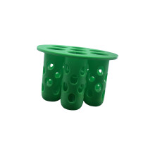 Ademend tuinbakje ter bevordering van de-7 gaten 6,5x4cm