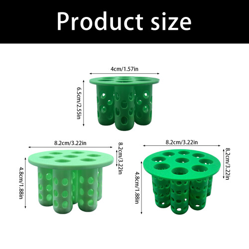 User Friendly Seedling Pot with Labeling for-7 holes 6.5x4cm 2