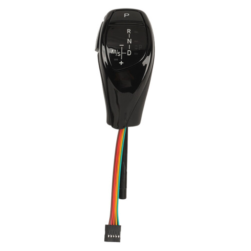 Manopla de câmbio de alta qualidade com luz LED, botão de partida de um clique, compatível com modelos E90, E91, E92 e E93 com volante à 2