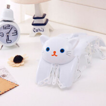 Clips multiusos antideslizantes con diseño de rayas, fabricados en PP de primera calidad, con forma de gato, ideales para sellar bolsas de