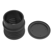 Siliconen bonenopvangbak, blaastool voor koffiemolen voor optimale poederextractie, reinigt effectief de maalkop en verbetert de koffiesmaak.