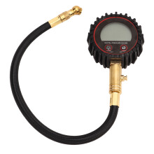Präziser Reifendrucksensor mit Digitalanzeige, 4-stufiges digitales Reifendruckmessgerät 0–200 PSI für Autos und Motorräder, gut lesbar,