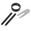 Motorcycle Fork Spring Compressor Tool, Hard Coat Anodized Universal Motorcycle Fork Spring Compressor Kit for Enhanced Durability, CNC Machined 4