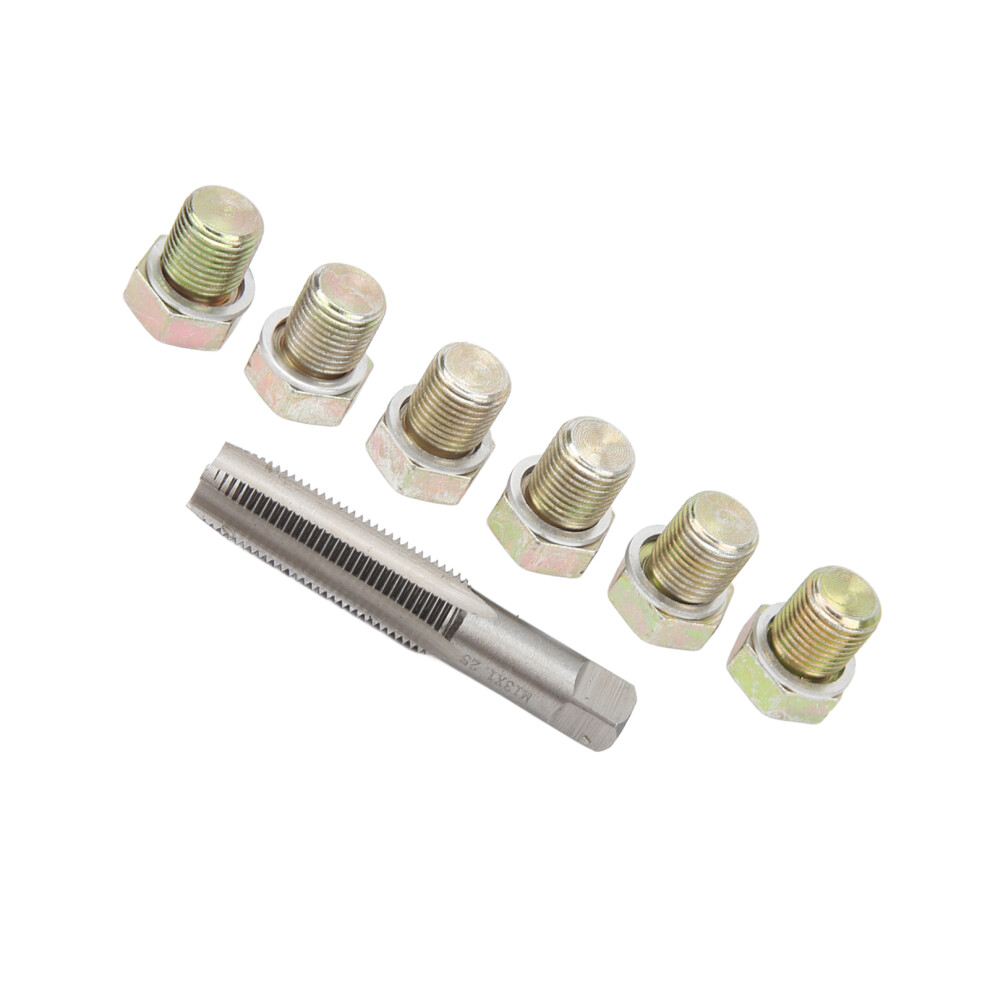 M13 X 1.5Mm 13Pcs Oil Plug Repair Kit For Damaged Threads On Oil Pan 5041369373010