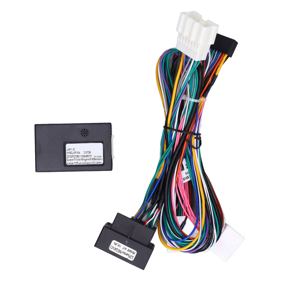 16Pin Car Stereo Wiring Harness With Canbus For Megane 3 2011Â2014 7901376520037