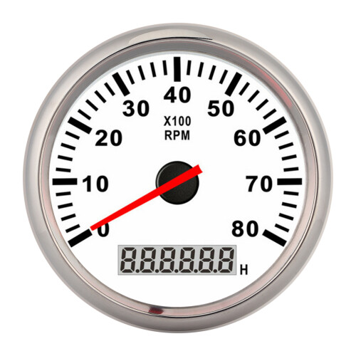 Γενικός μετρητής στροφόμετρου RPM με ωρομετρητή, αδιάβροχο κέλυφος, λειτουργία