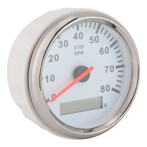 Γενικός μετρητής στροφόμετρου RPM με ωρομετρητή, αδιάβροχο κέλυφος, λειτουργία 2