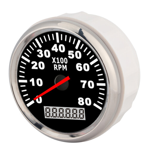 Γενικός μετρητής στροφόμετρου RPM με ωρομετρητή, αδιάβροχο κέλυφος, λειτουργία 2