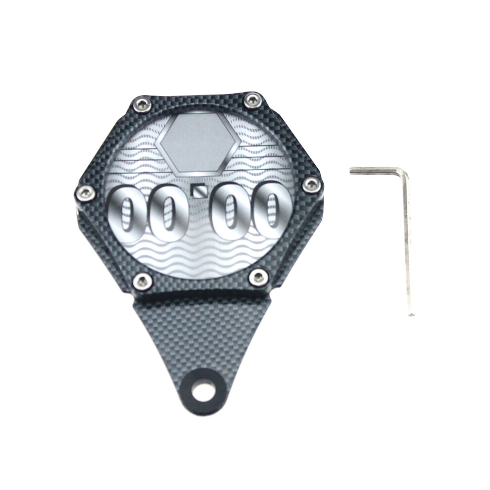 Easy Install Motorcycle License Plate Holder, Versatile Use Across Scooters And Mopeds, Secure Bracket With Theft Resisting Lock And Protective 9190834456515