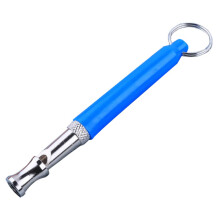 Pet dog training accessories, obedience, adjustable ultrasonic volume, whistle blue