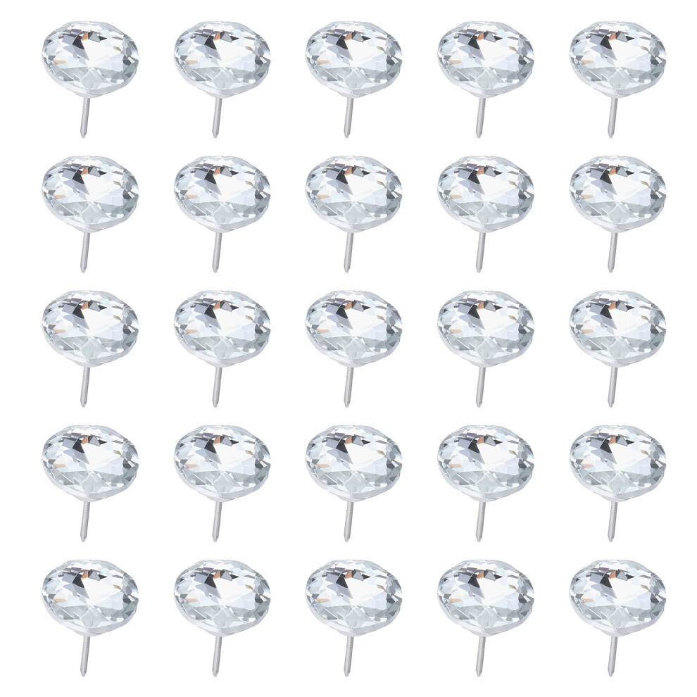 Diamond Crystal Upholstery Nails, Decorative Thumbtacks, Furniture Tacks (30 Mm) 9426802251555