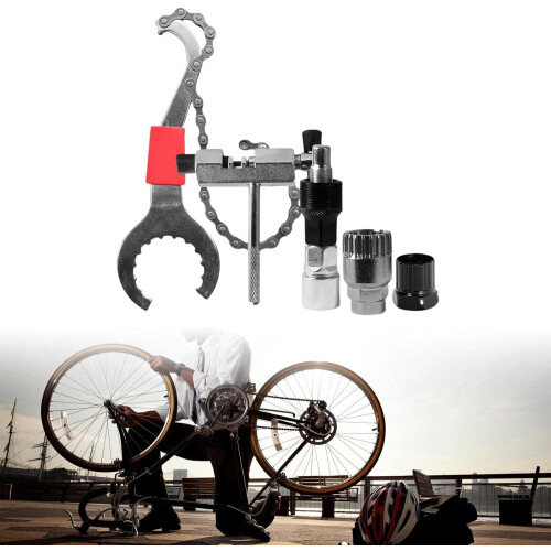 Crank Arm Extractor Tool For Bicycle Cranks, Freewheel Chainring Kit, Crank Puller Wrench,  Tool 1