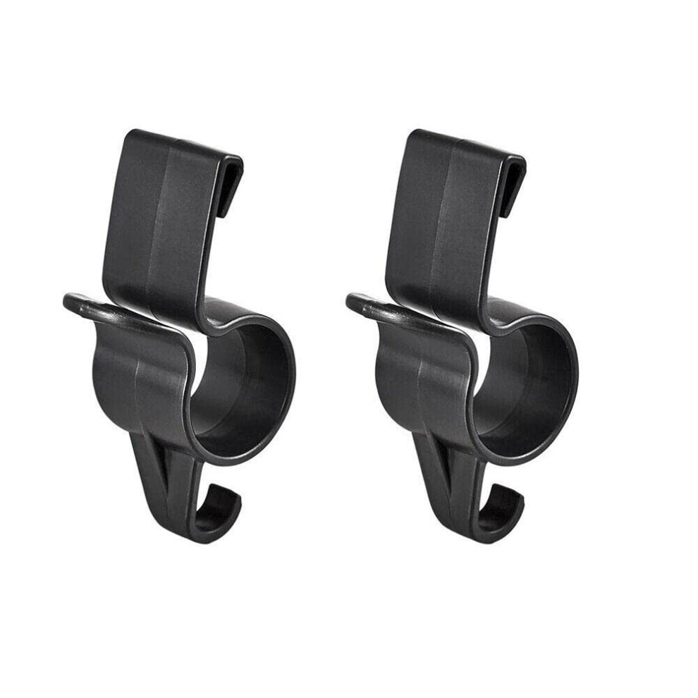 Car Trunk Umbrella Mini Hook Model B2o7 Interior Bracket Organizer, Car Accessory Hanger, 2 Pieces Black 9412369013484