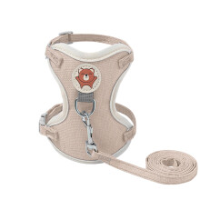 Kitten Comfort Harness, Cat Harness Leash EscapeProof Set, Pink