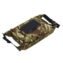 Portable Camouflage Wipe Holder Sealed Lid MoistureResistant Wipes Dispenser Outdoor Camping Travel Tissue Organizer Bag