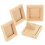 4Pcs Mini Moldura De Para Casa De Bonecas 1