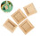 4Pcs Mini Moldura De Para Casa De Bonecas 10