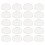 60 acryl scheiben transparent rund 3