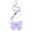 Schoudertas Kids Siliconen Strik En Zachte Polyester 1