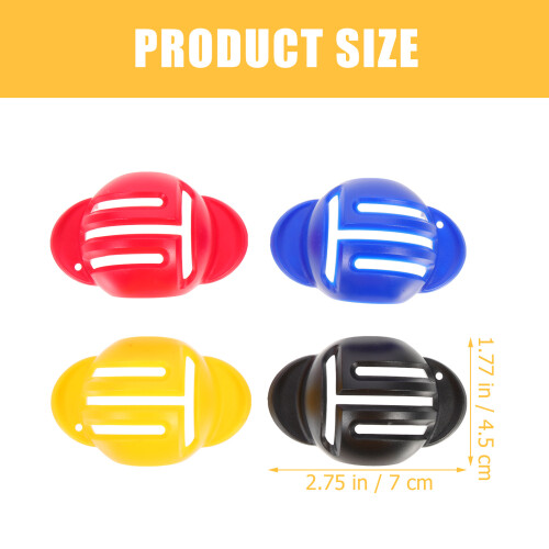 4 Plastic Golfbal Markeerhulpmiddel Met Tekeningstift 1